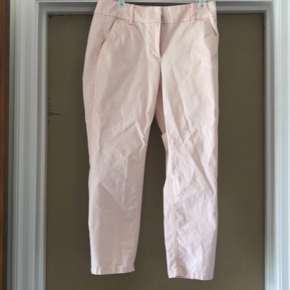 Light pink pants from Loft.